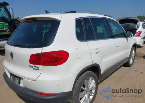2012 Volkswagen Tiguan Se z USA, uszkodzony, nr VIN WVGBV7AX0CW600190